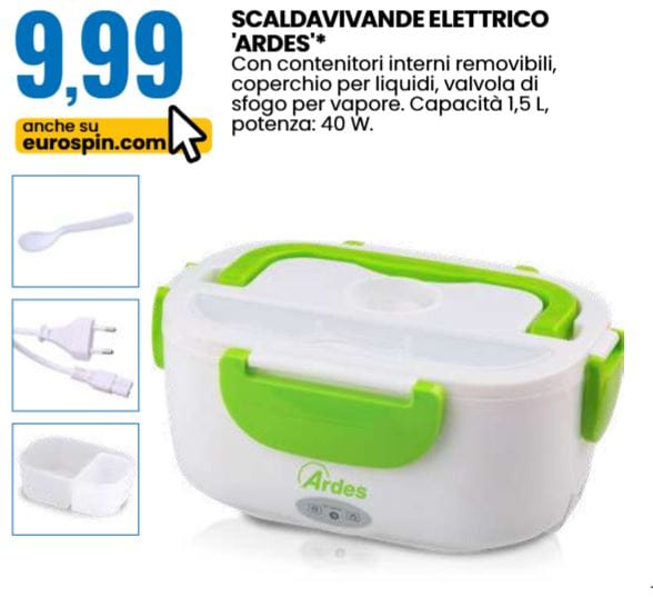Scaldavivande elettrico eurospin