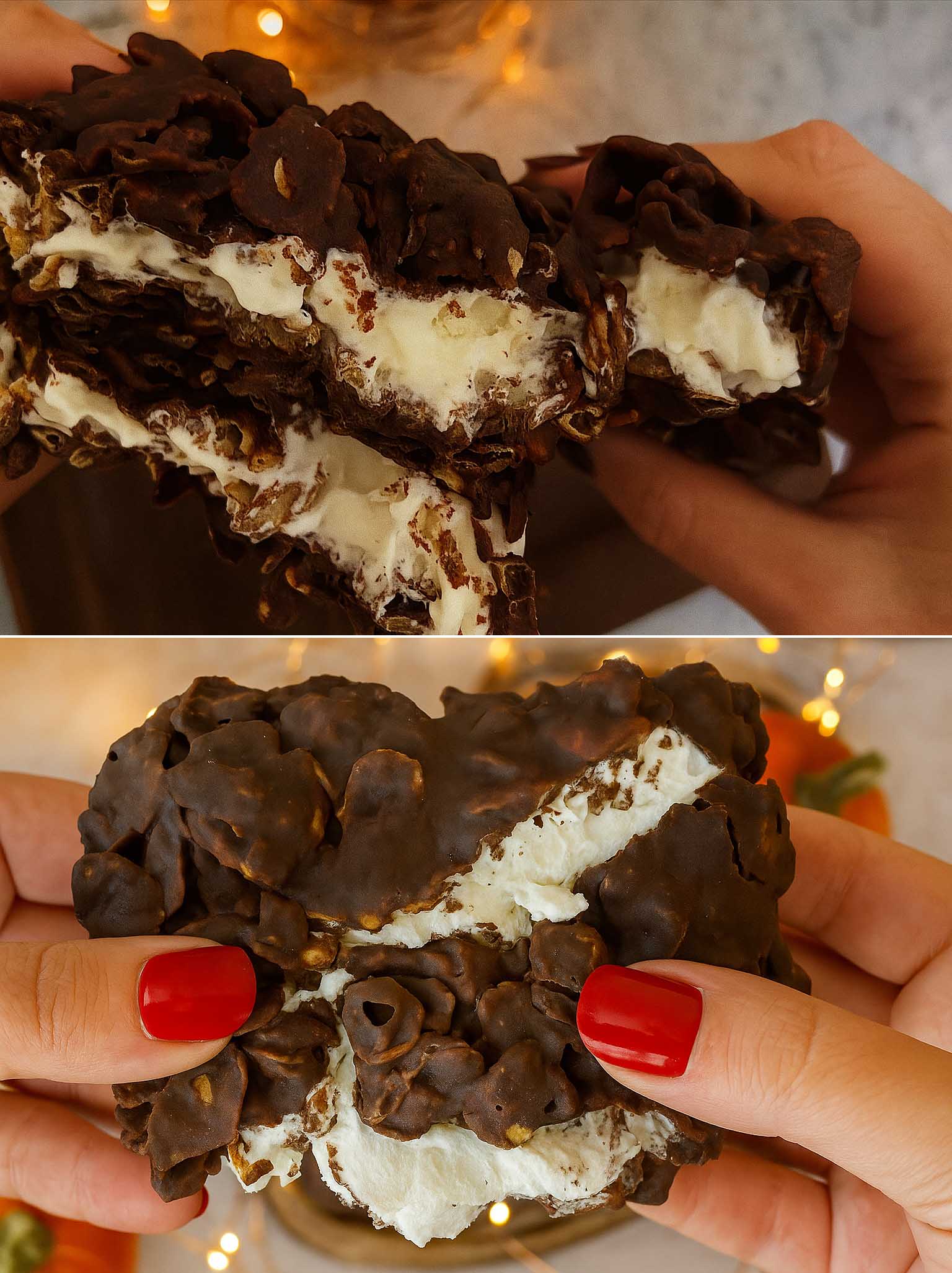 Snack allo yogurt e cioccolato