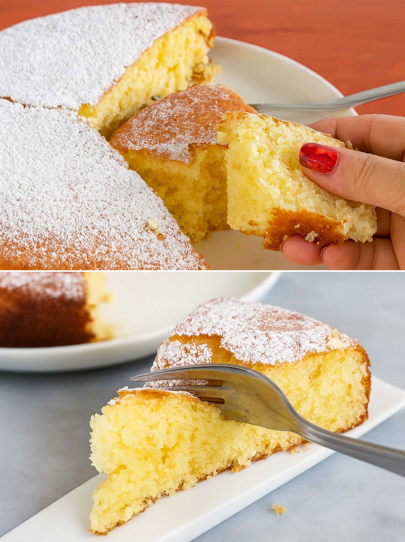 Torta cocco e yogurt