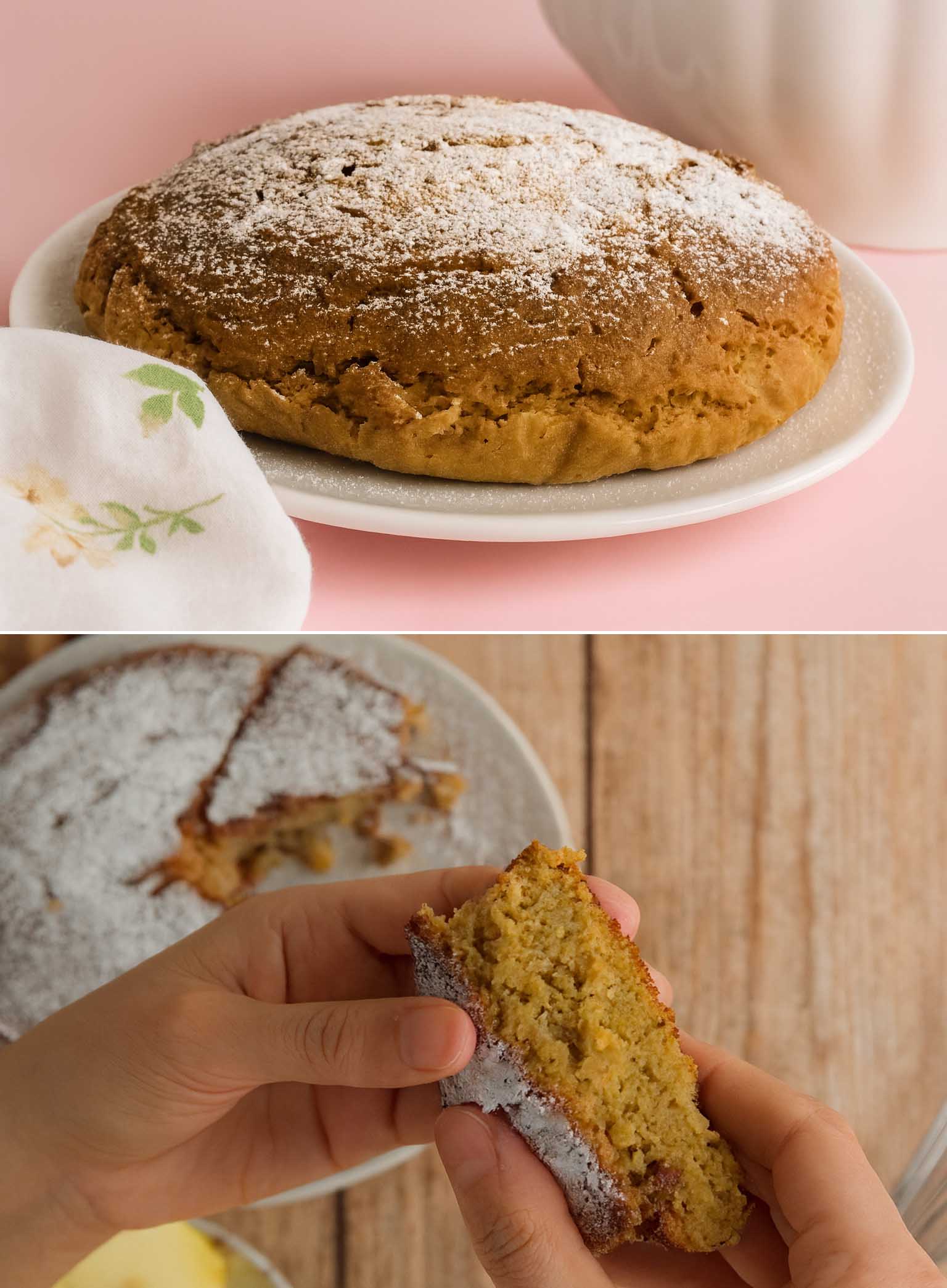 Torta di mele 3 ingredienti