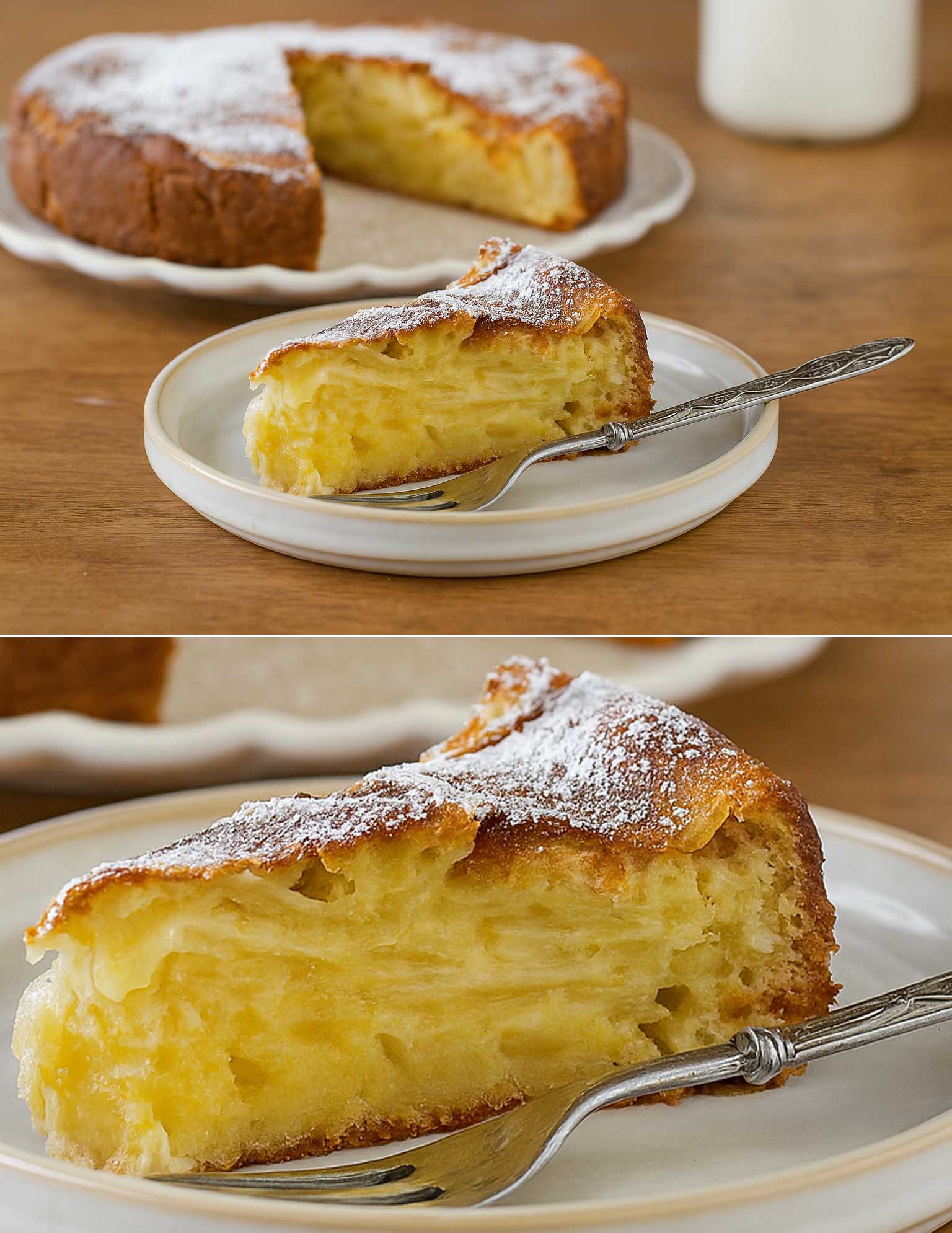 Torta di mele e yogurt greco