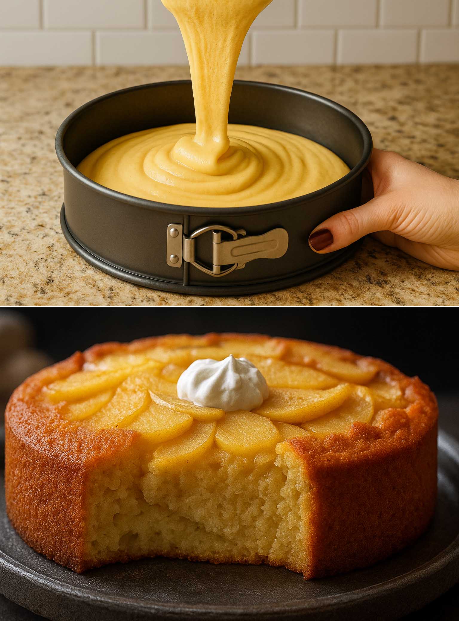 Torta di mele e cannella