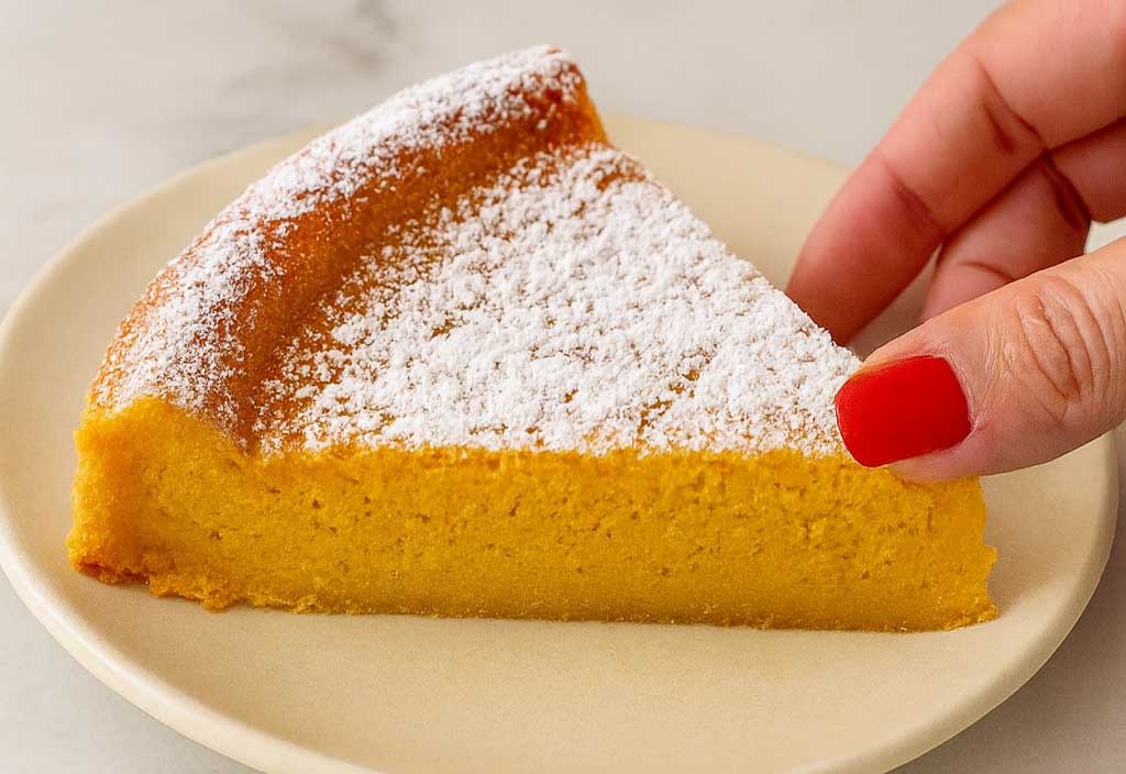 Ricca di fibre, vitamine e con meno zucchero: questa versione autunnale è ancora più soffice e cremosa, solo 185 calorie a fetta!