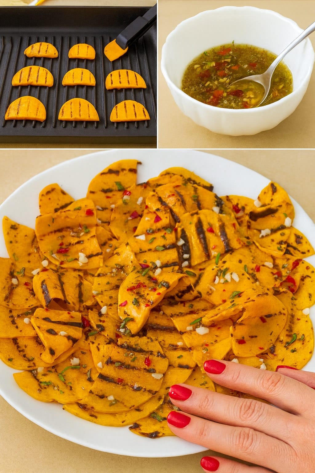 Zucca grigliata