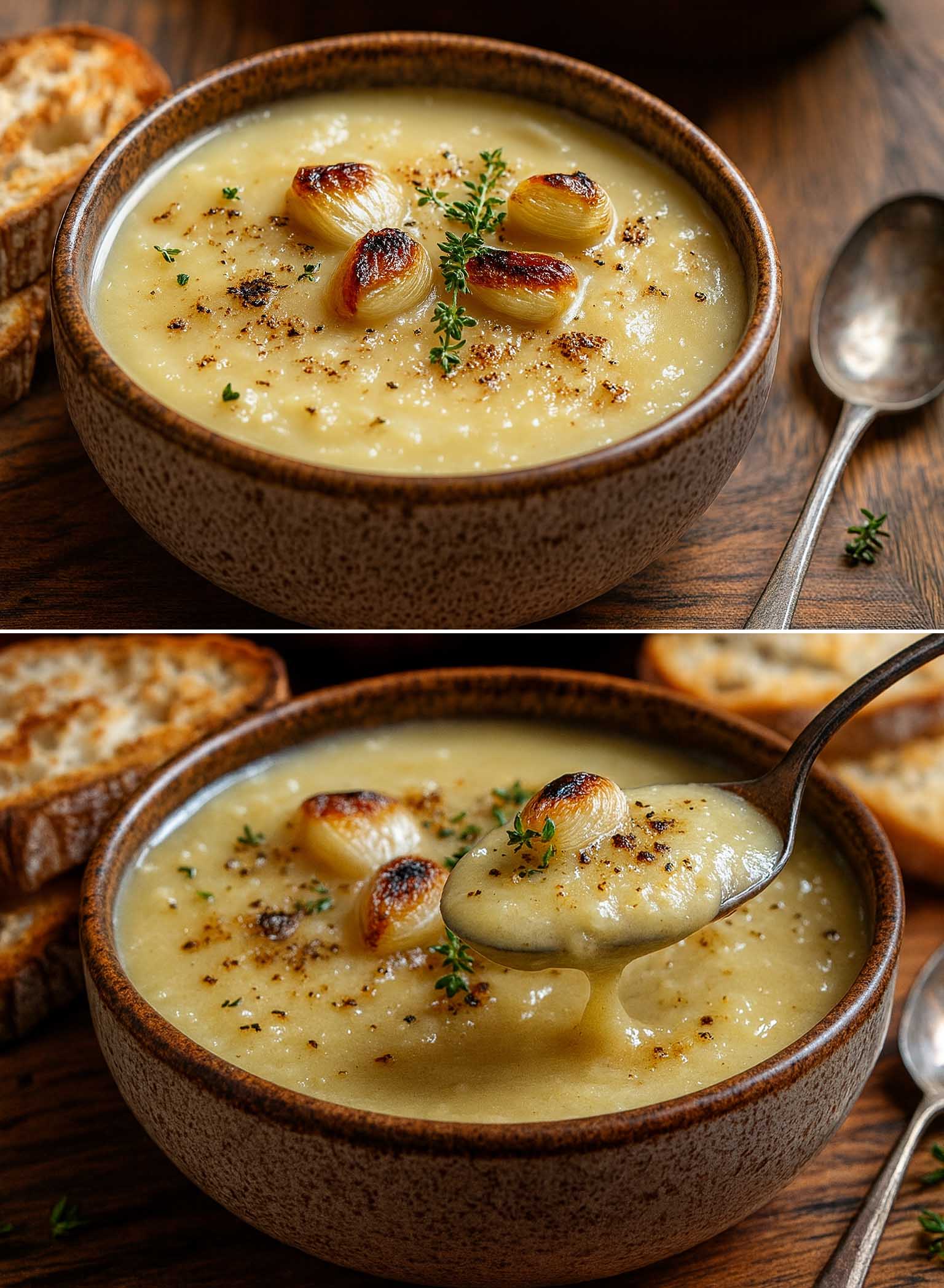 Zuppa di aglio francese