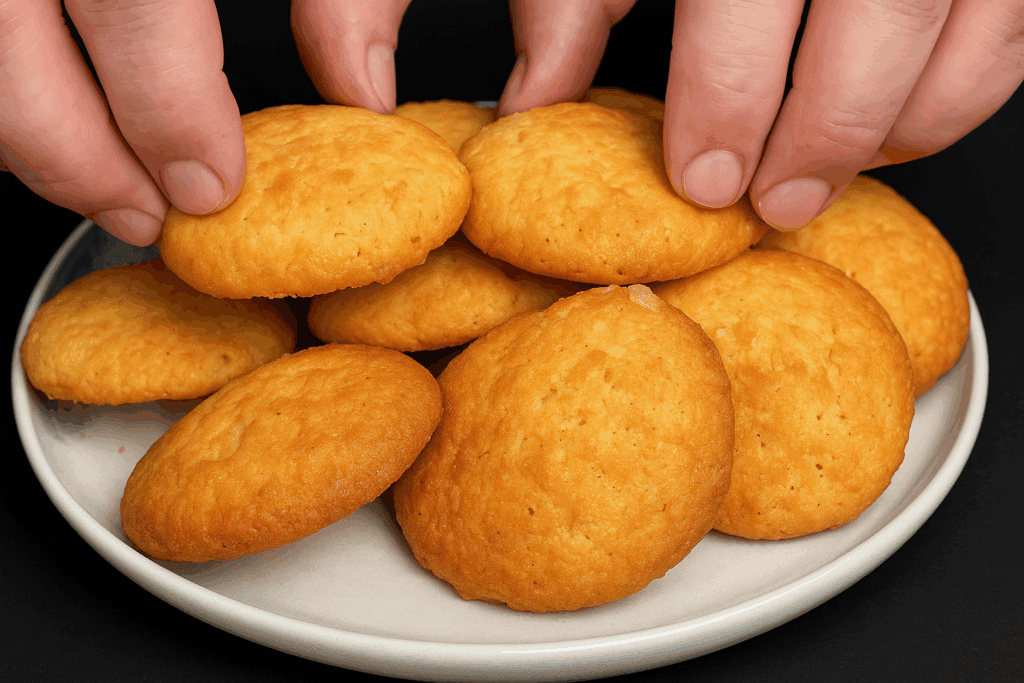 Non ci credo nemmeno io: biscotti al cocco con meno zucchero ma super golosi (e solo 95 kcal l’uno!), niente più sensi di colpa!
