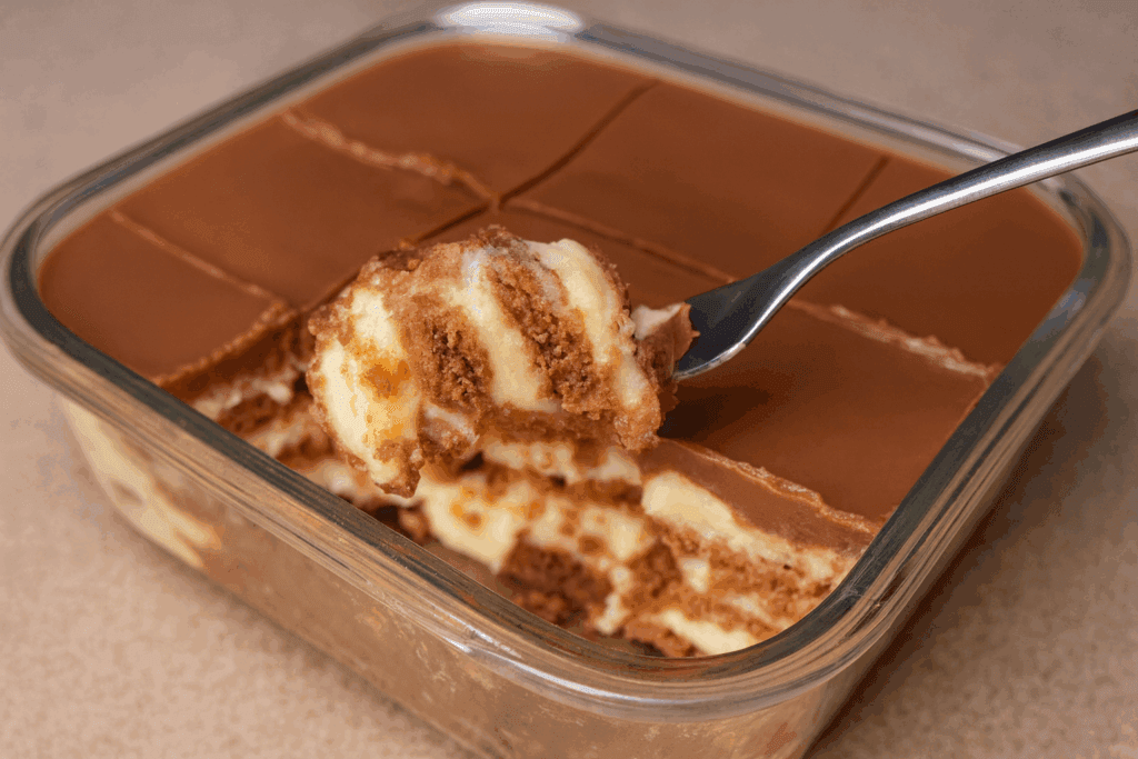 Il dessert più furbo che faccio all’ultimo minuto: 5 minuti, tre strati di crema e biscotti… ed è pura goduria (perfetto anche per la dieta)