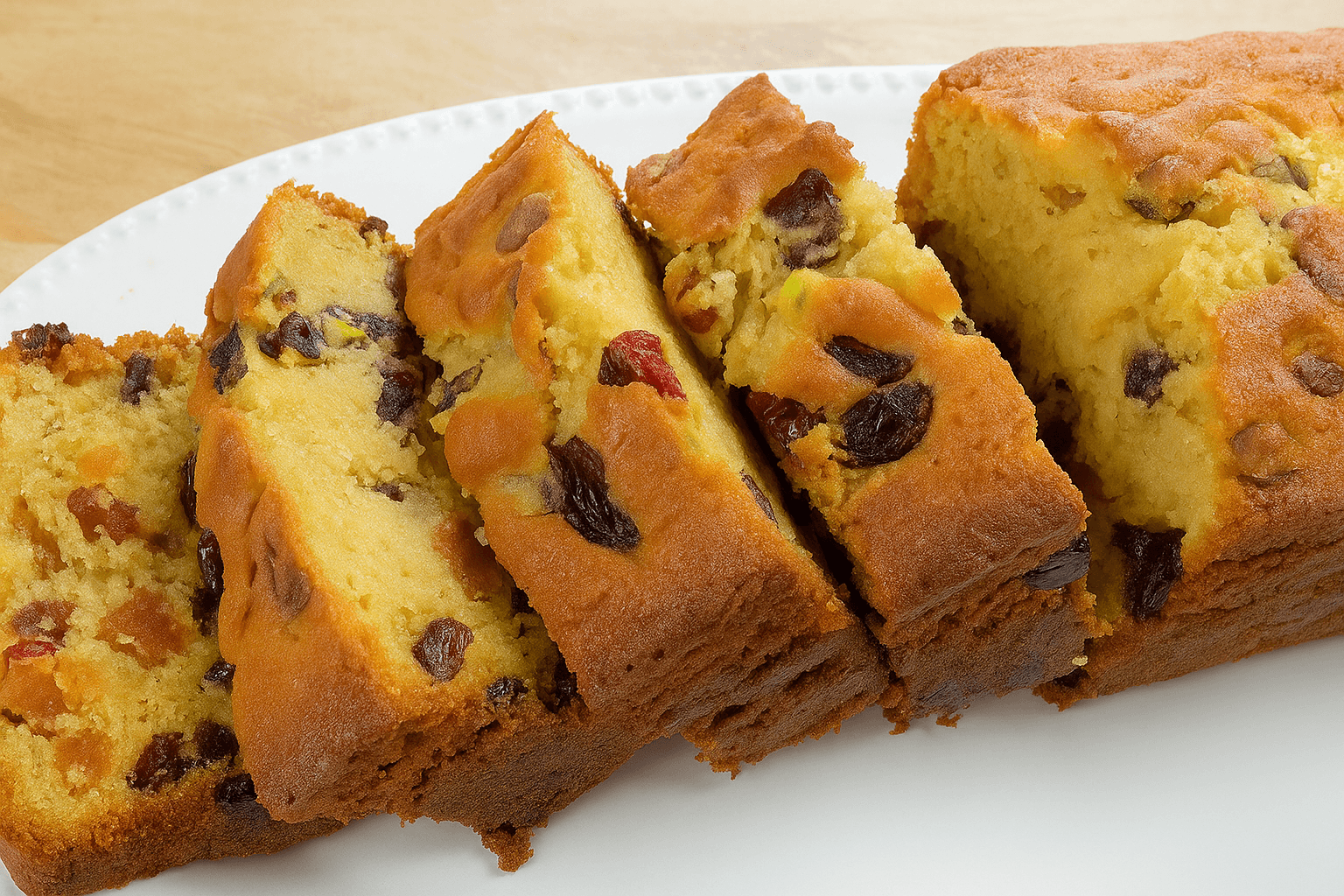 Plumcake all'uvetta