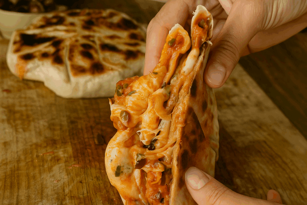Senza forno e senza lievitazione: il pane ripieno che risolve la cena di tutta la famiglia in 20 minuti (croccante fuori, cremoso dentro!)