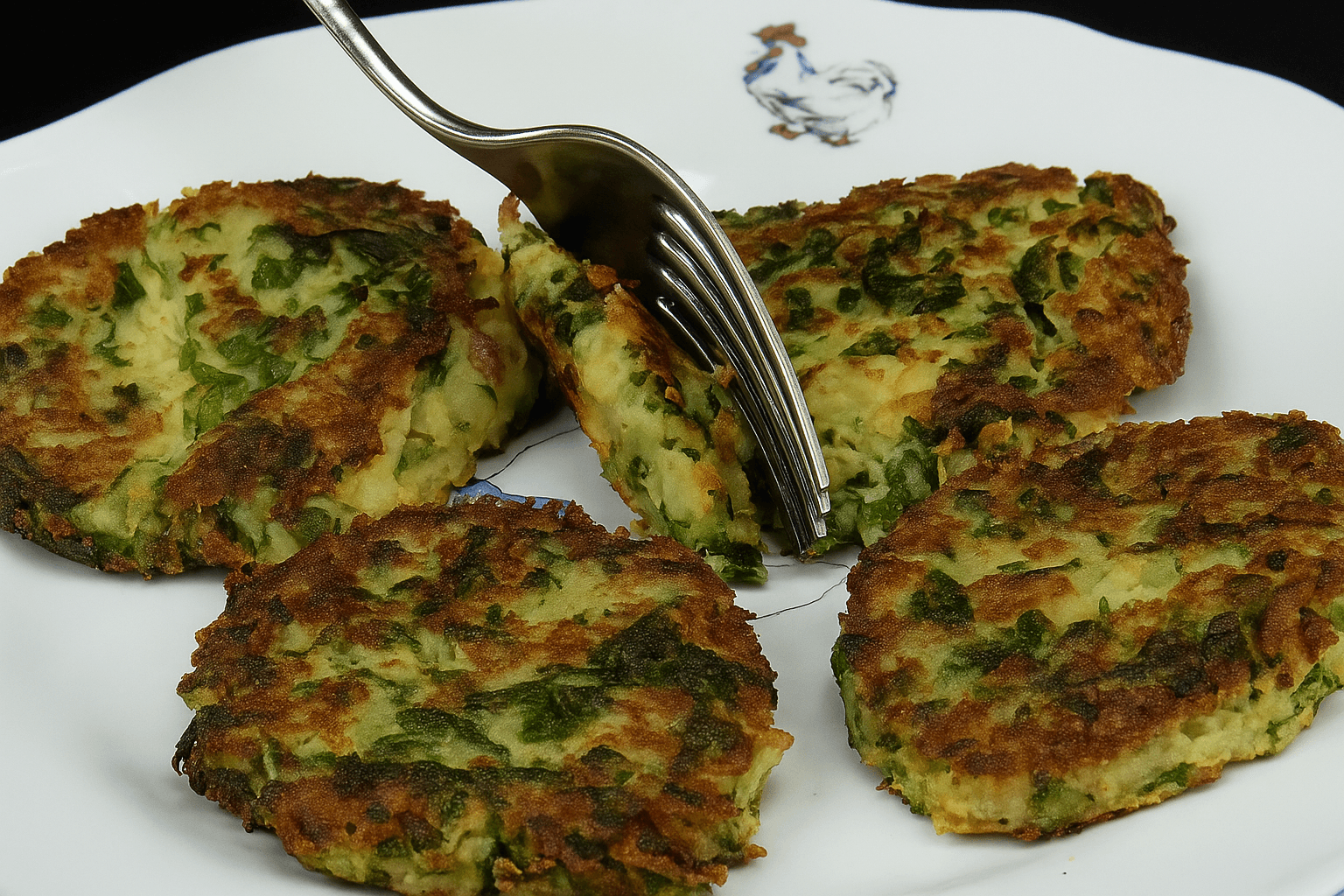 Polpette di patate e spinaci