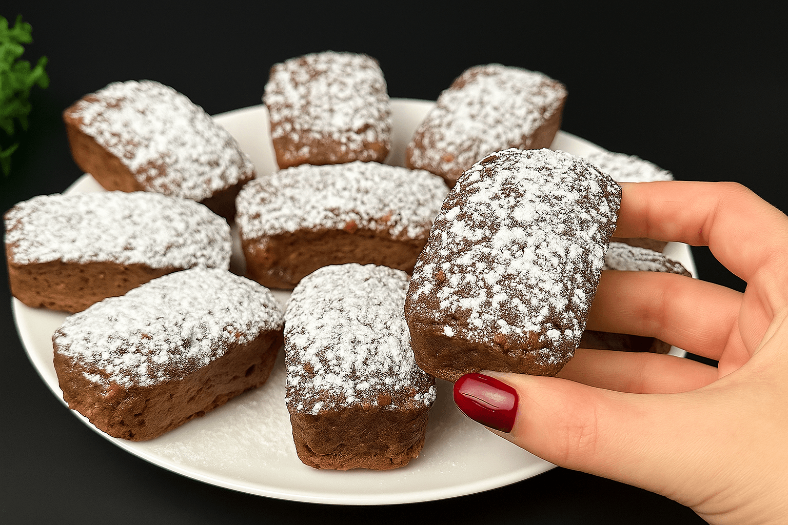Muffin di avena, banana e cacao