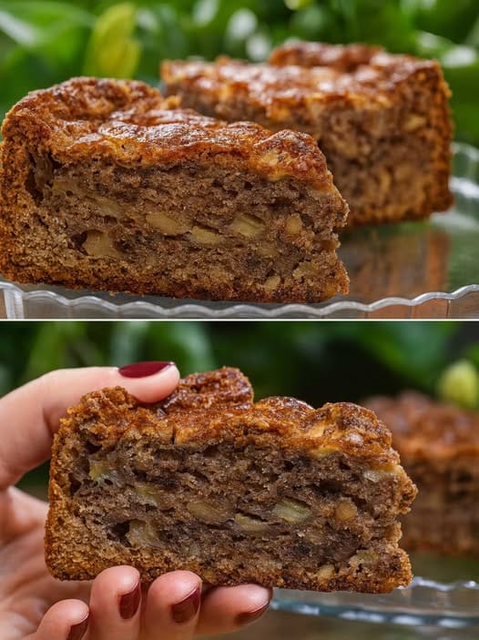 Torta di mele e noci