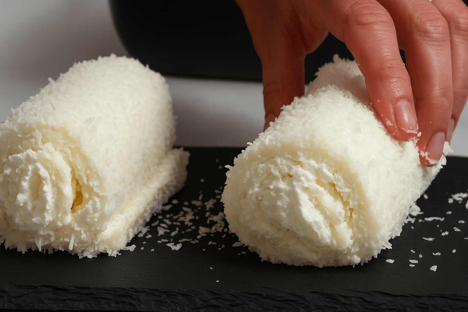 Dessert al latte e cocco
