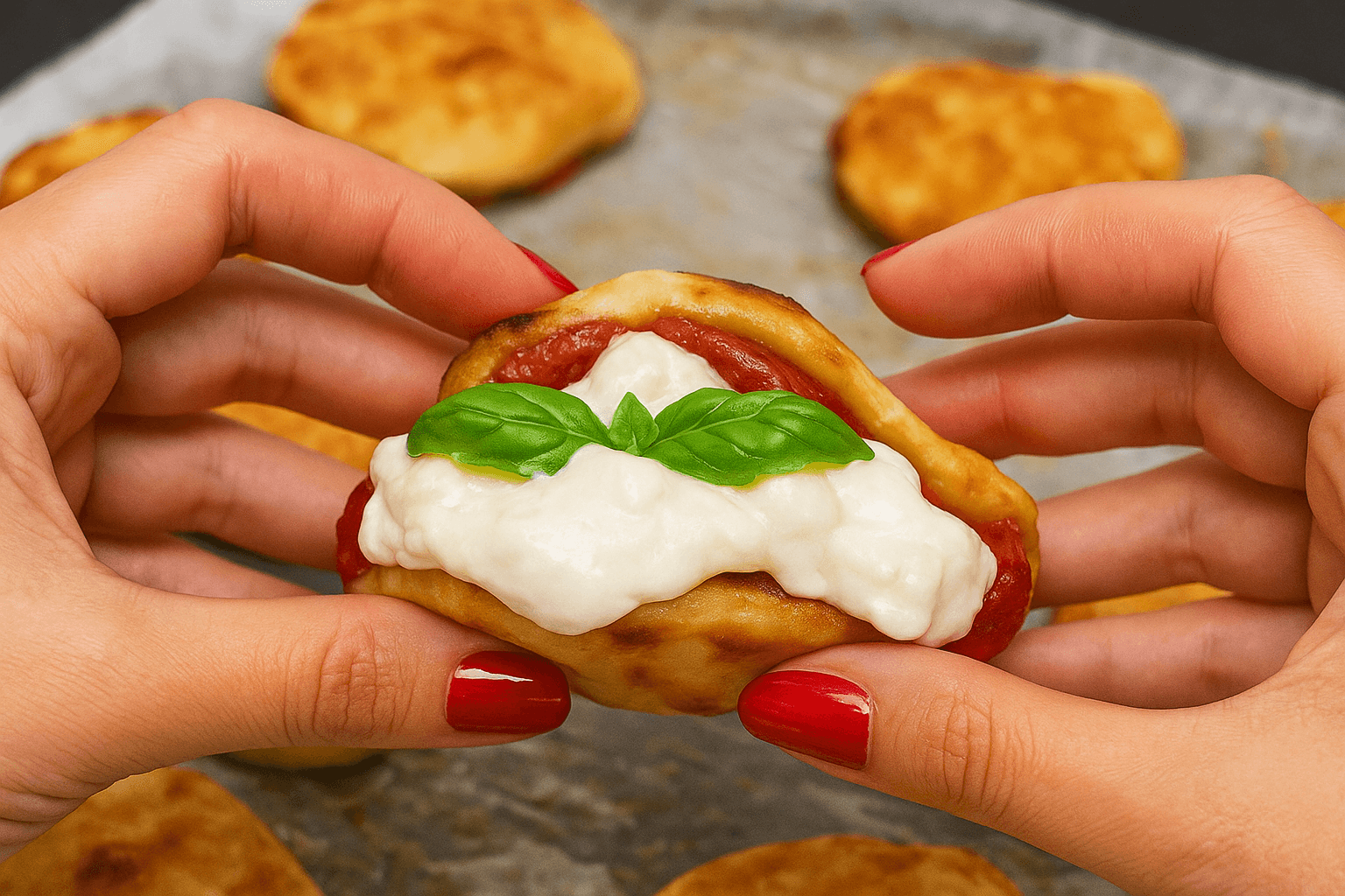 Pizzette di pasta sfoglia