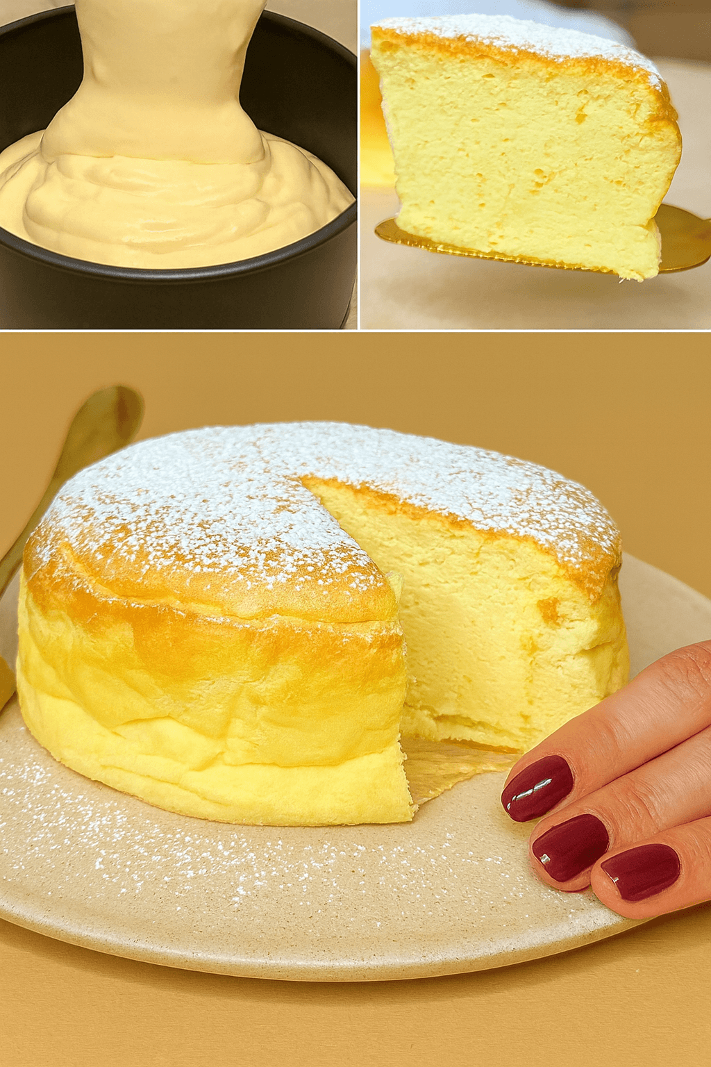 Torta allo yogurt greco