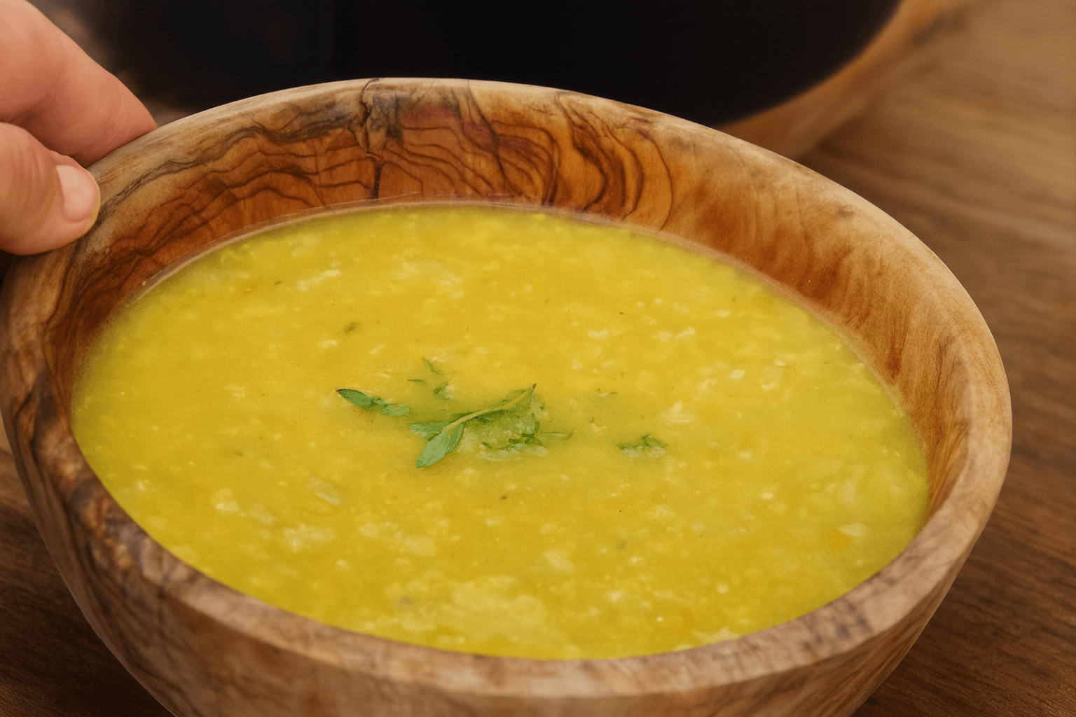 Zuppa di verza e ceci