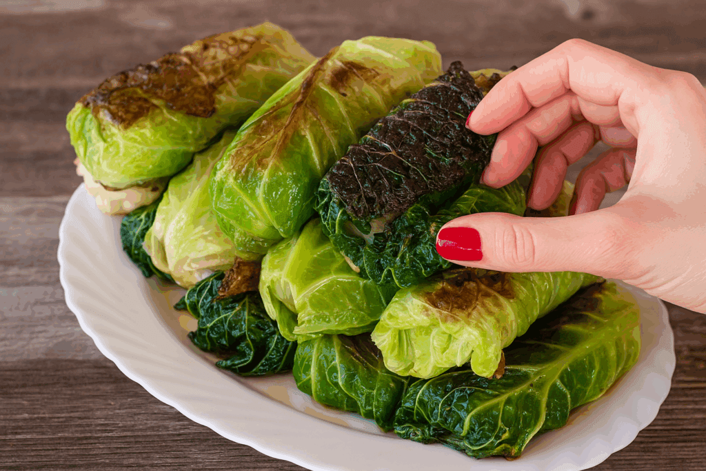 Li faccio spesso in inverno: involtini di verza con carne e patate leggeri e saporiti, ricchi di fibre e proteine, perfetti anche il giorno dopo