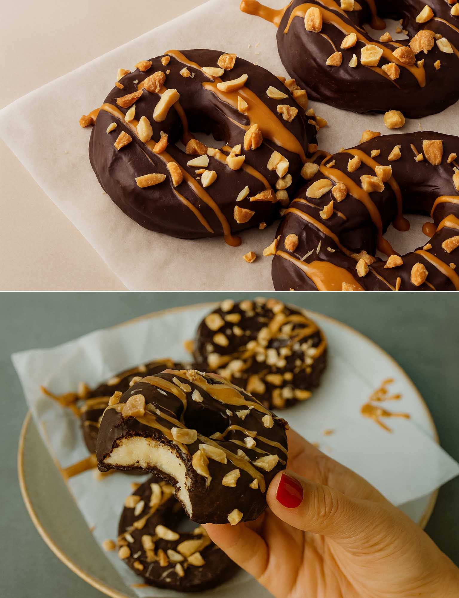 Ciambella di mele e cioccolato