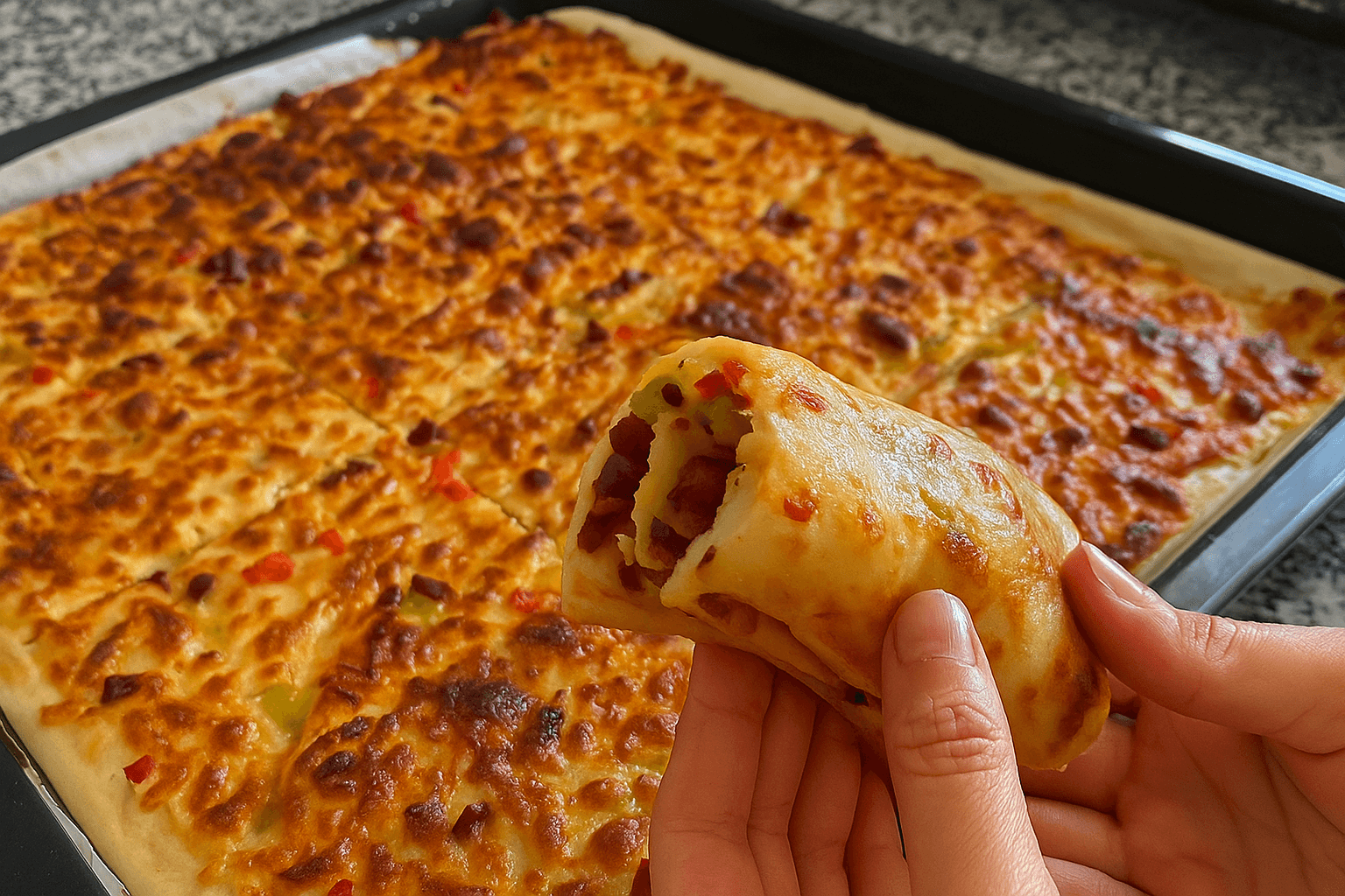 Pizza salata