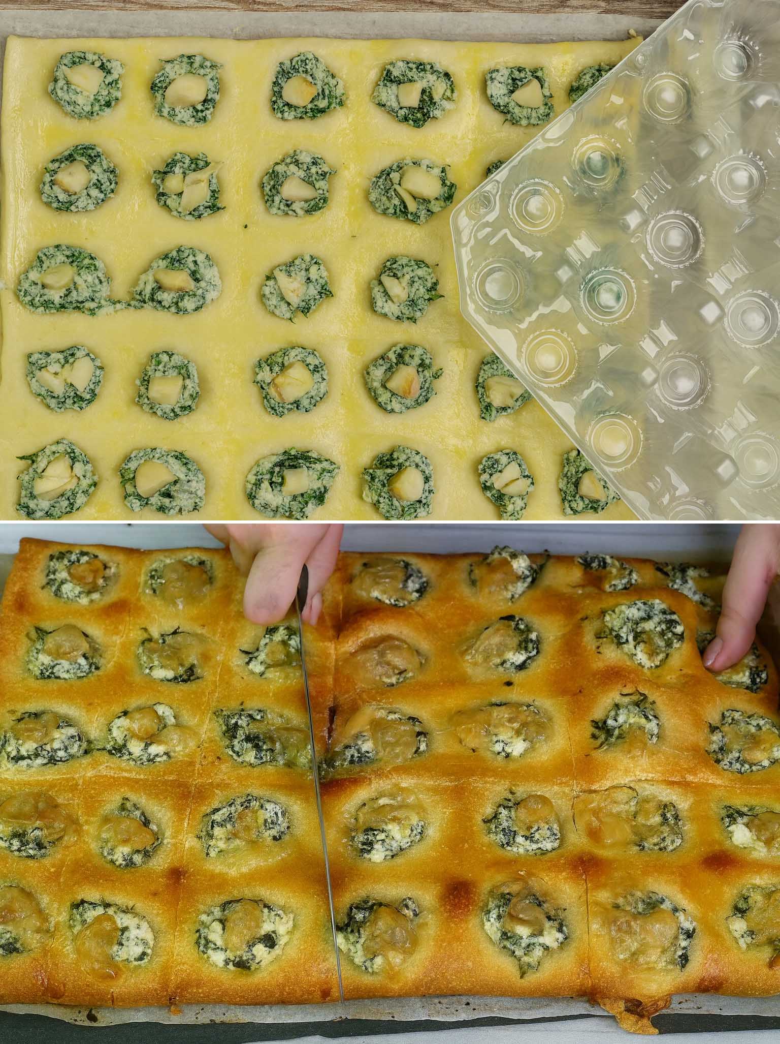 salatini alla ricotta e spinaci