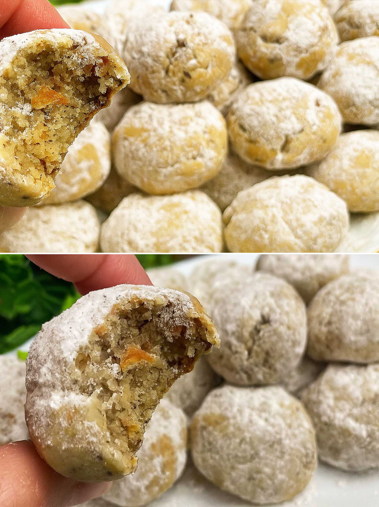 Biscotti alle carote e noci