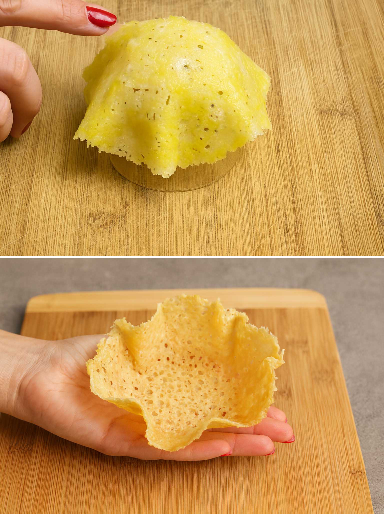 Cestini di parmigiano