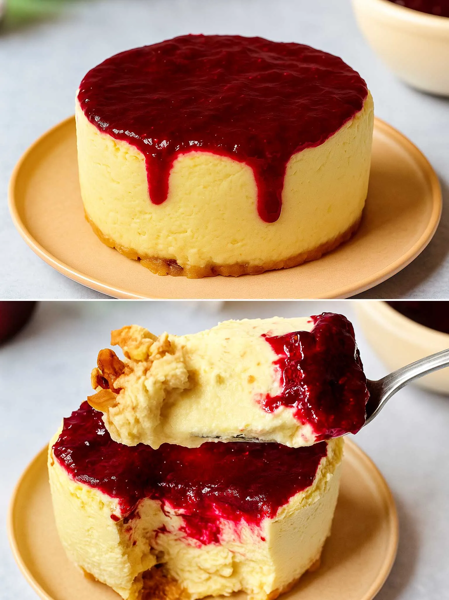 Cheesecake en forme