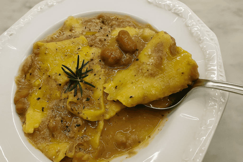 La mia pasta e fagioli come una volta, equilibrata e sana: proteine vegetali, fibre e carboidrati buoni in un solo piatto!