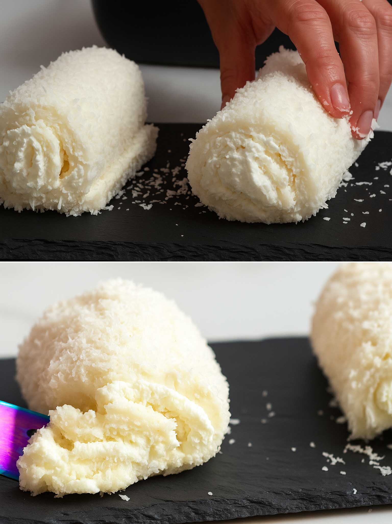 Dessert al latte e cocco