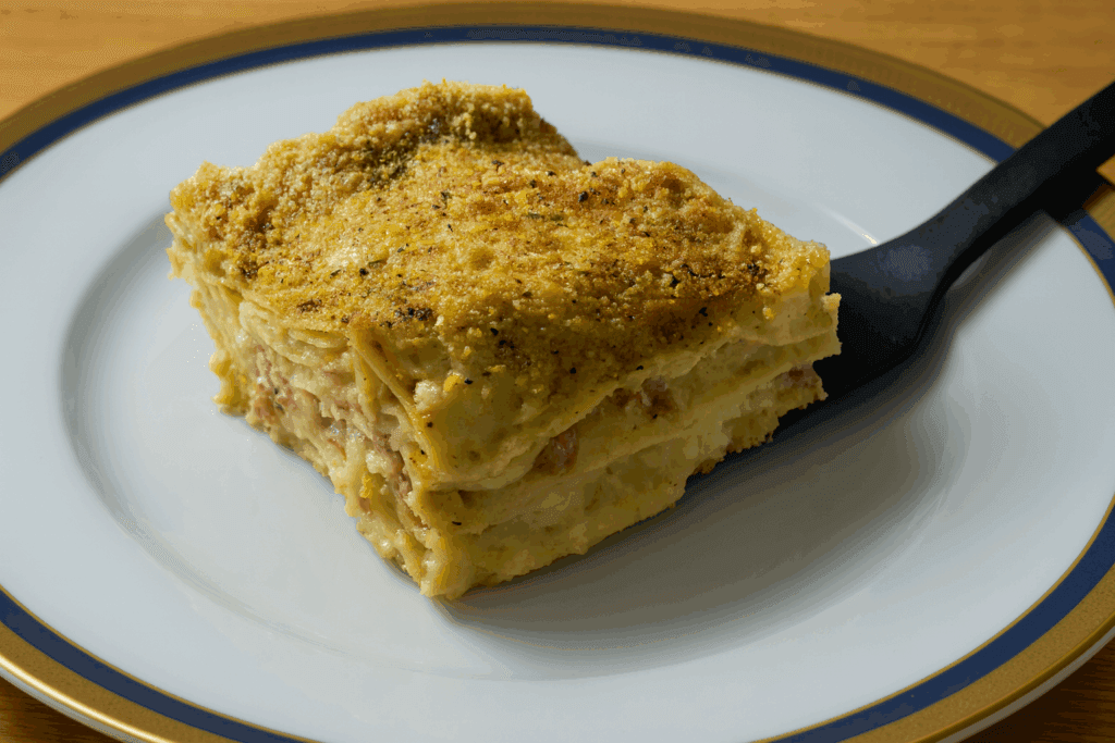 Le lasagne che mi chiedono ogni anno a Natale: crema di pistacchio, speck e tanta provola, tutti fanno il bis (conquista tutti)