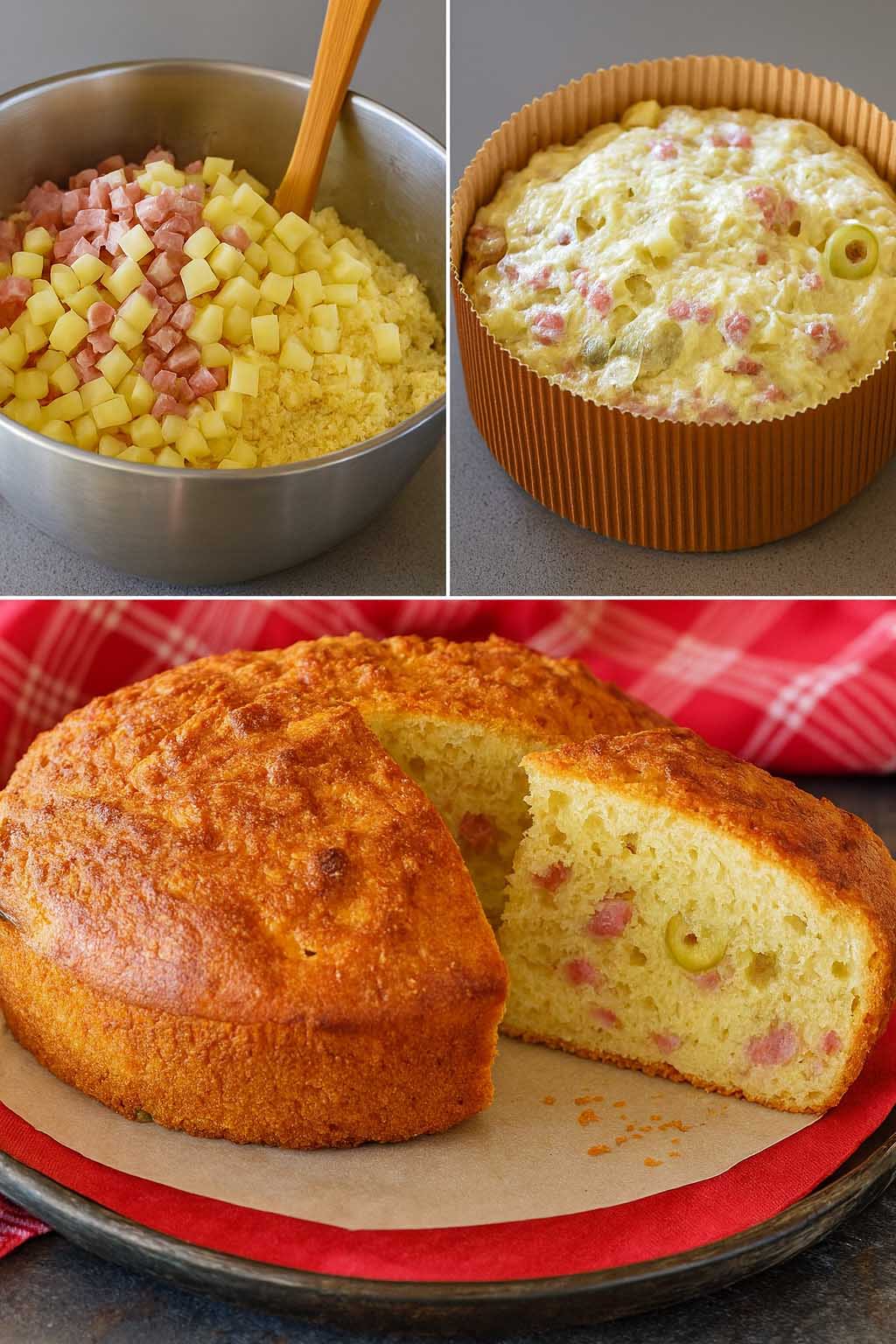 Panettone salato