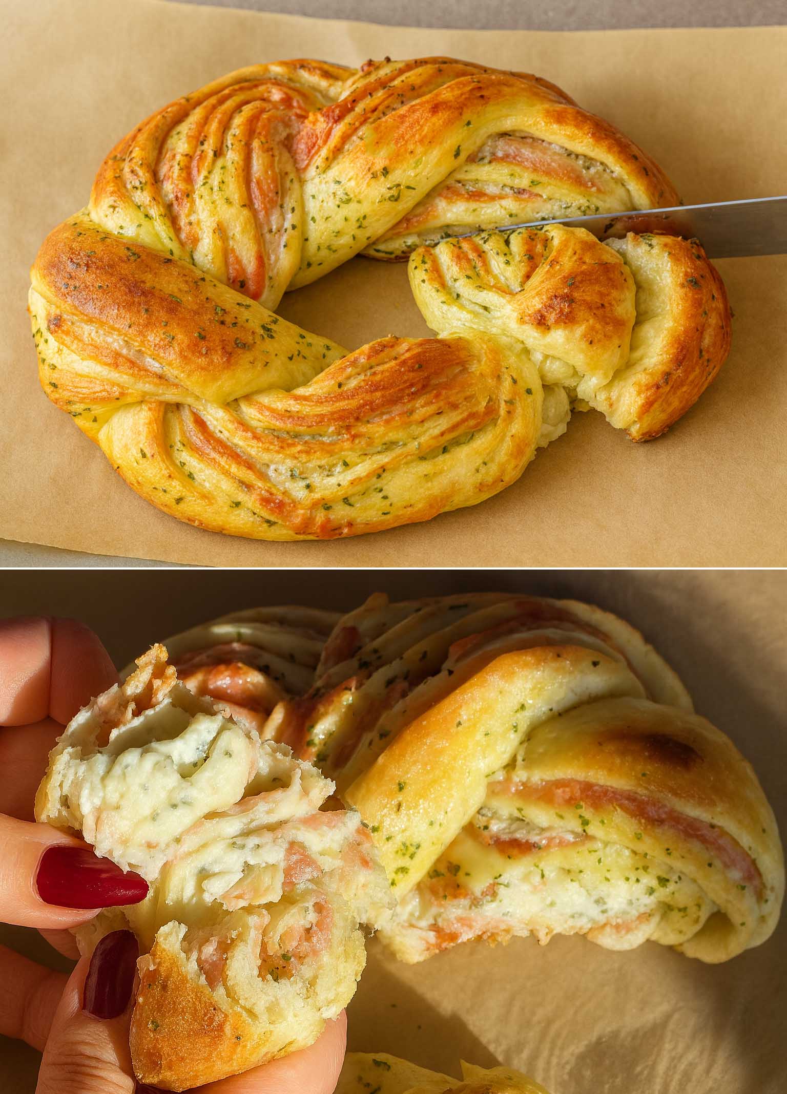 Antipasti pasta sfoglia