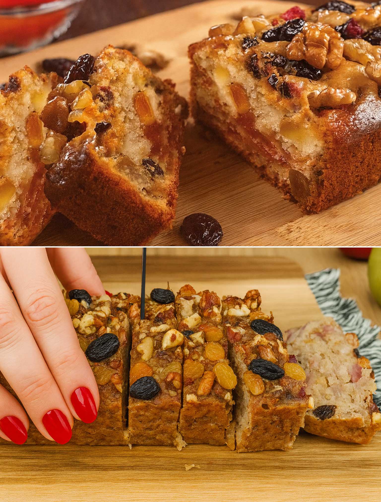Plumcake di avena e frutta