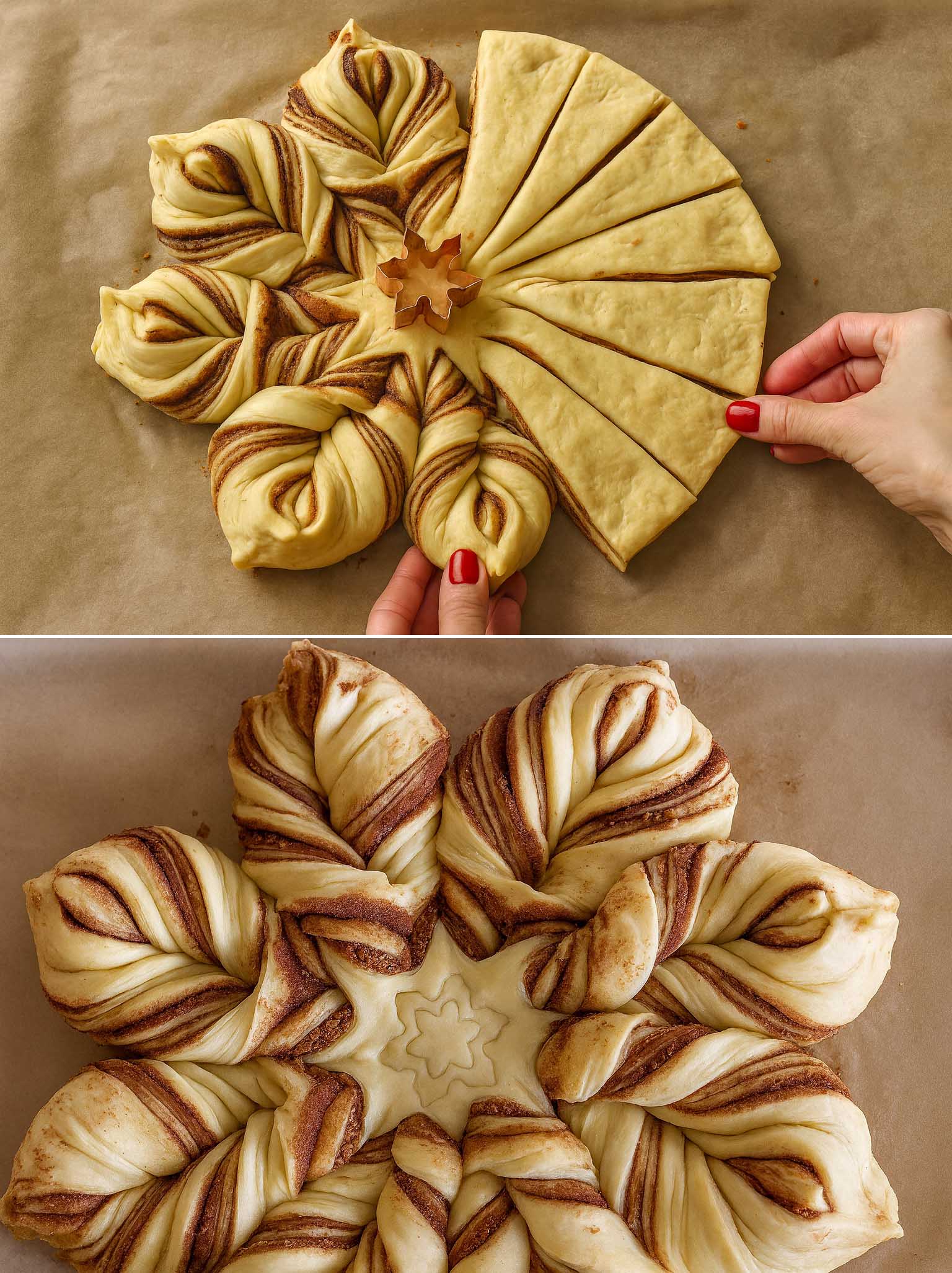 Stella di Natale dolce