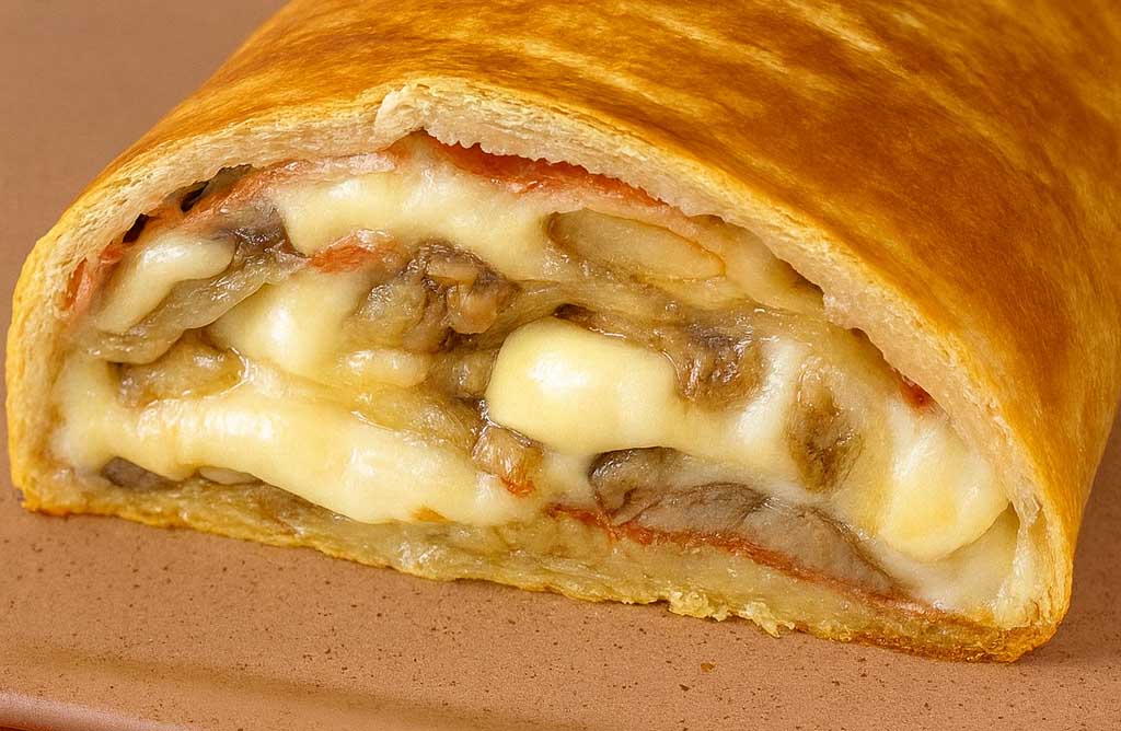 Non so voi, ma quando ho bisogno di qualcosa che MI SAZI a cena SENZA FARMI INGRASSARE… io preparo sempre questo: strudel salato ripieno saporitissimo e non mi sembra di essere a dieta!