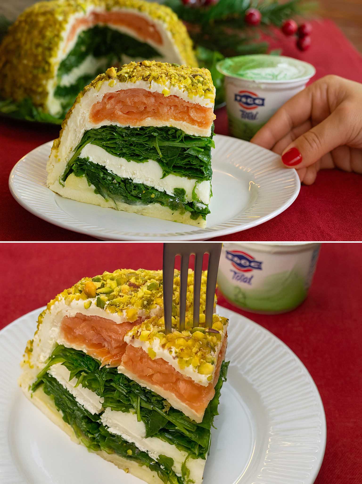 Zuccotto salato di Natale