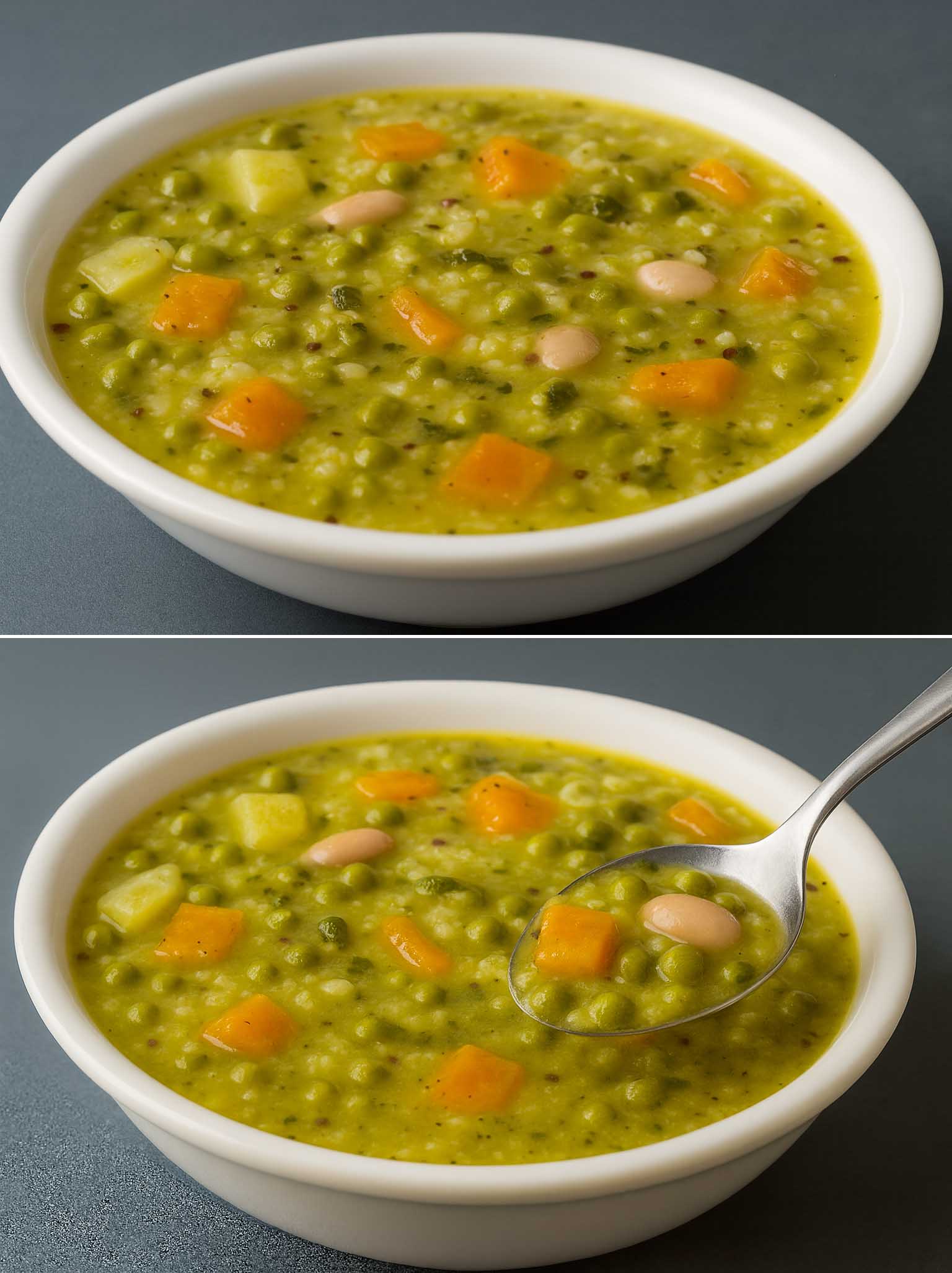 Zuppa di verdure e quinoa