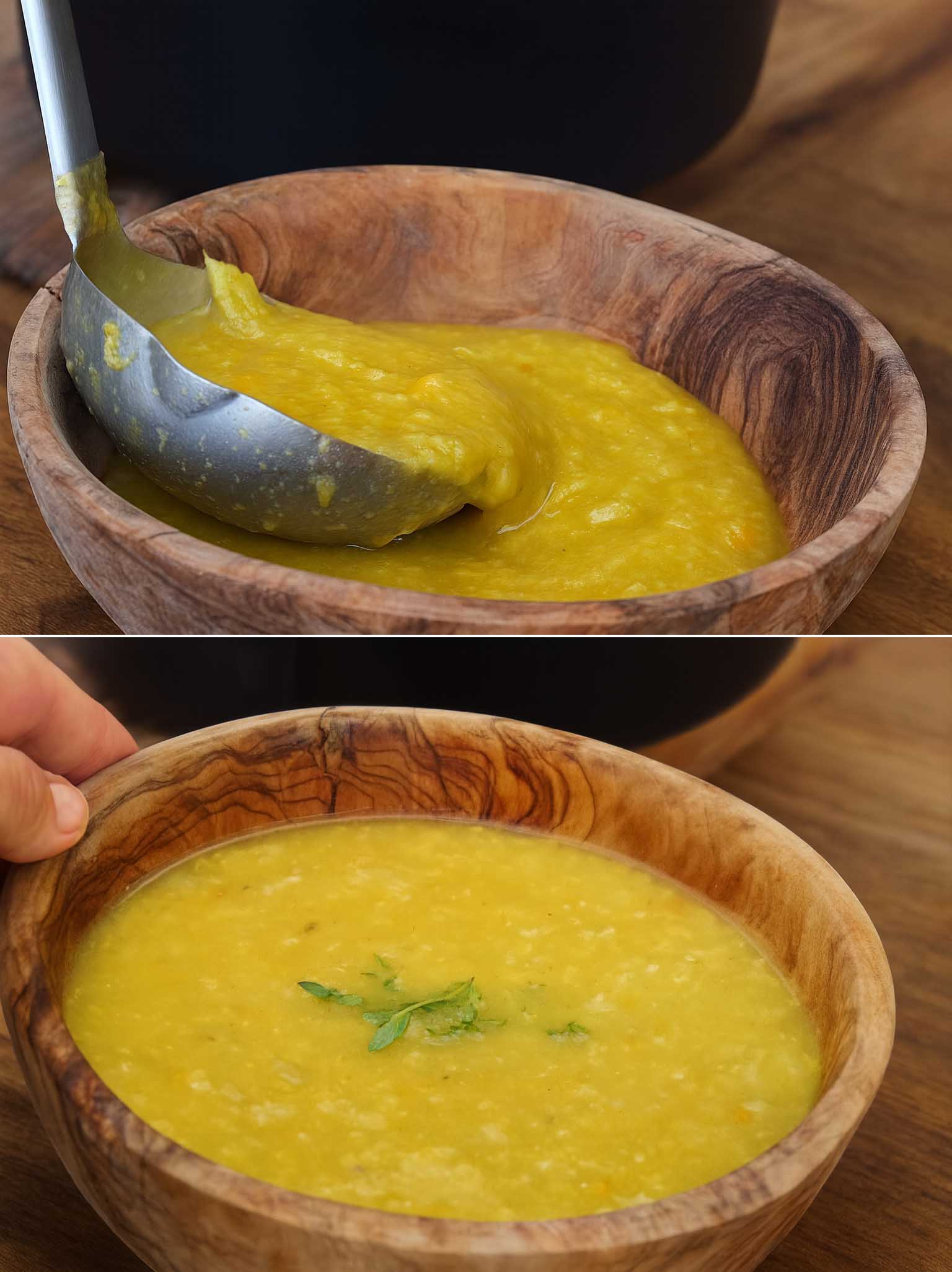 Zuppa di verza e ceci