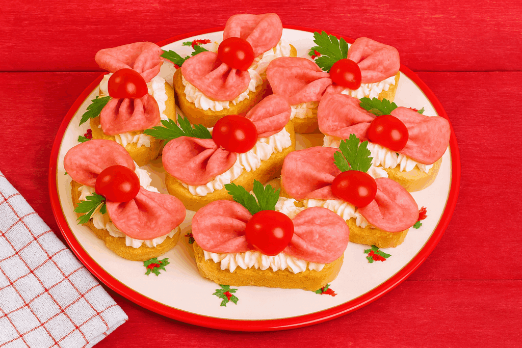 Quando voglio un antipasto carino senza impazzire… faccio questi crostini semplici e super scenografici, fanno sempre colpo!