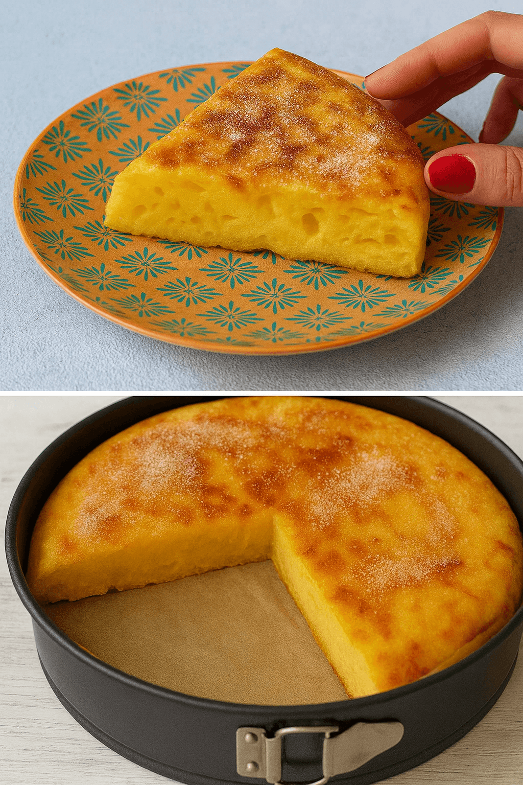 Torta di mele e latte