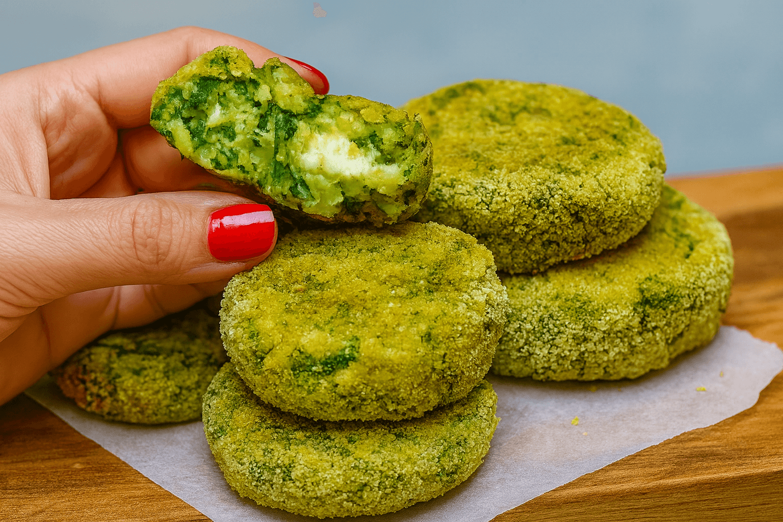 Polpette di spinaci e patate