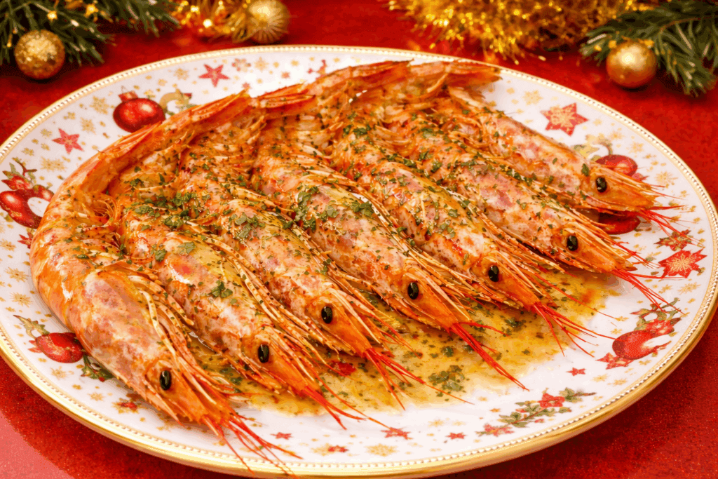 A Capodanno non volevo stare ore in cucina, così ho fatto questi gamberoni al forno che sanno di mare e limone (mi salvano la cena)