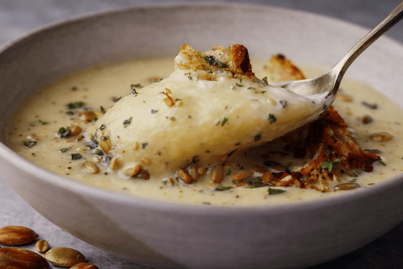 Zuppa di cavolfiore