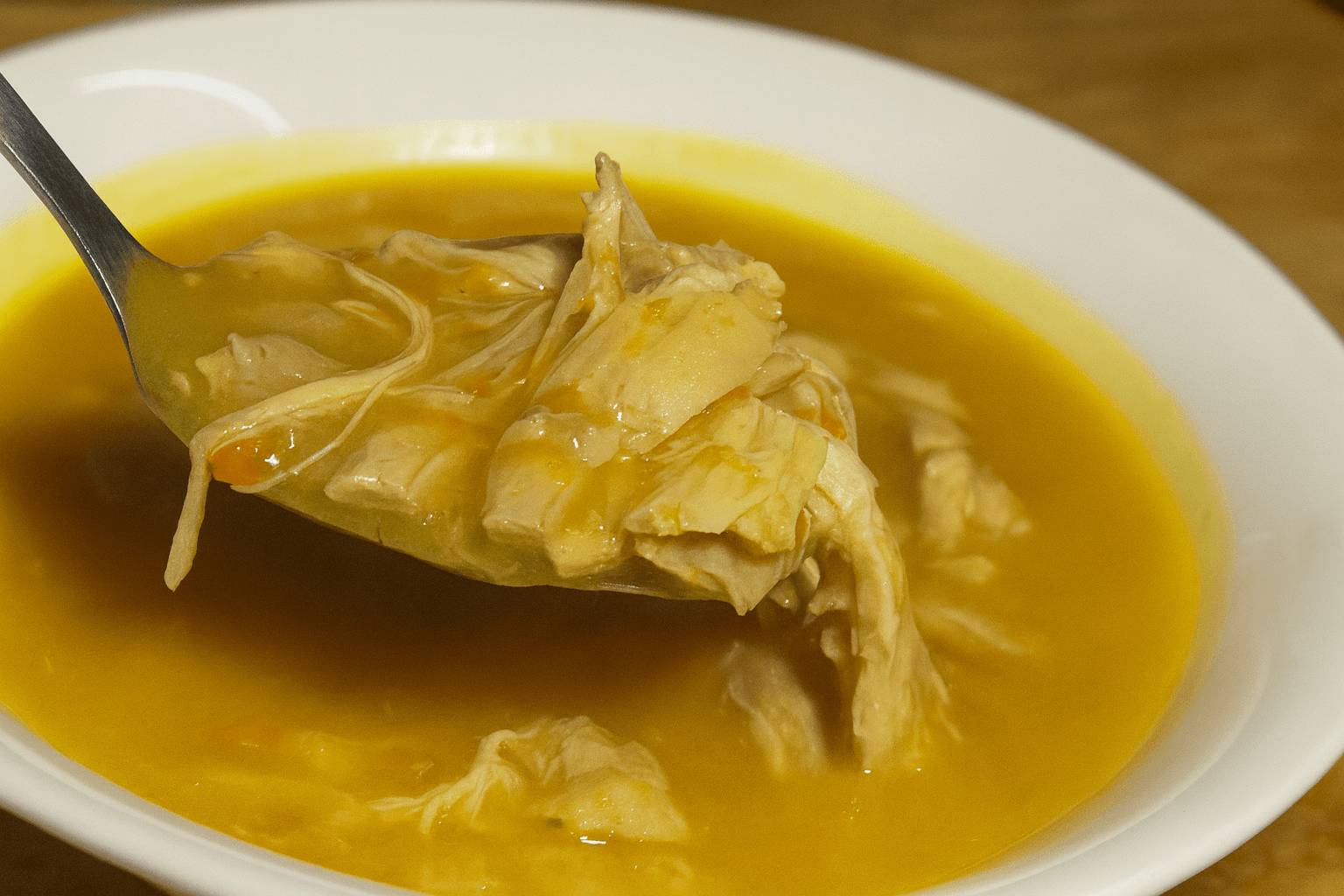 Zuppa di pollo e verdure