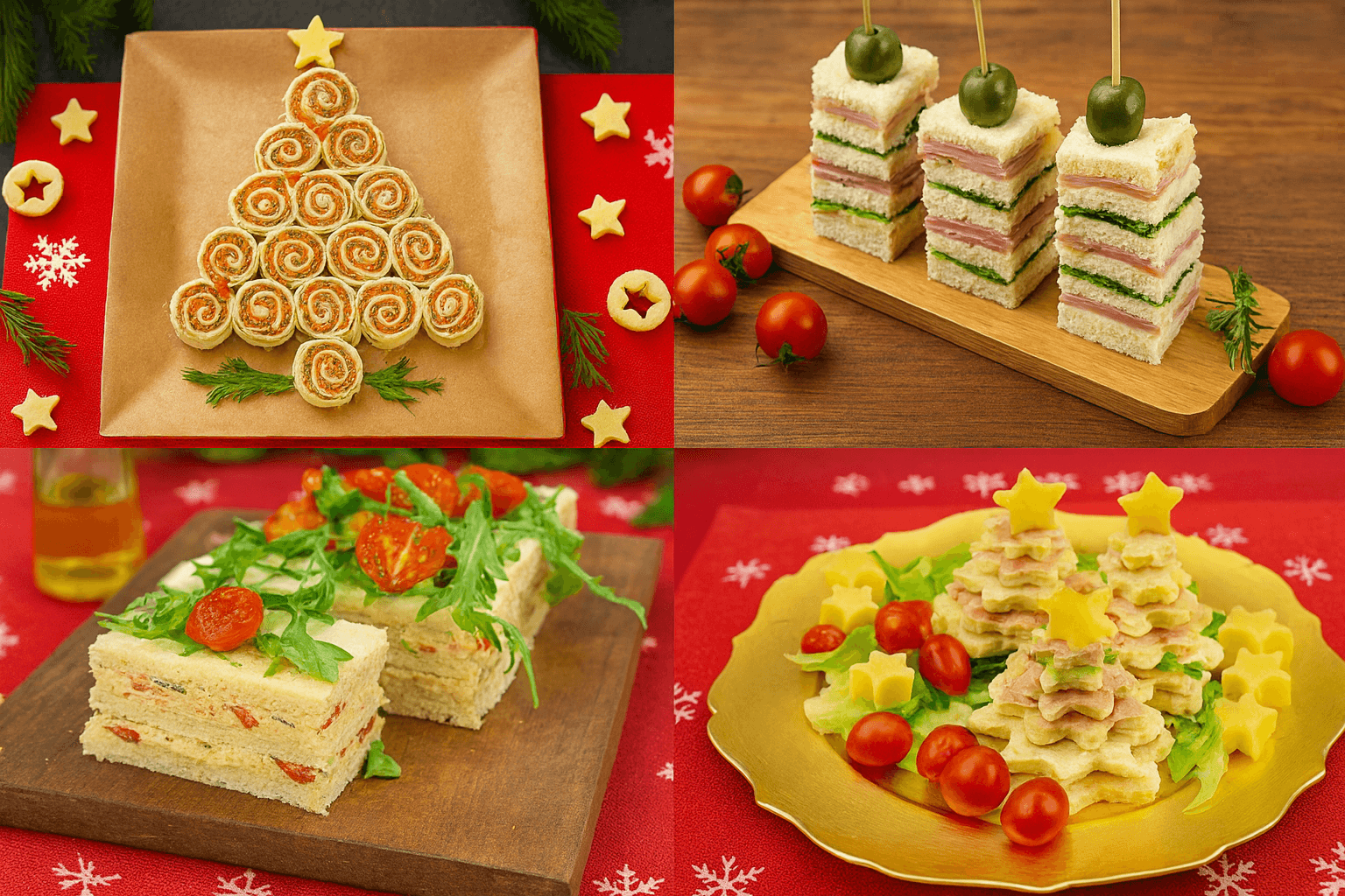 4 antipasti natalizi