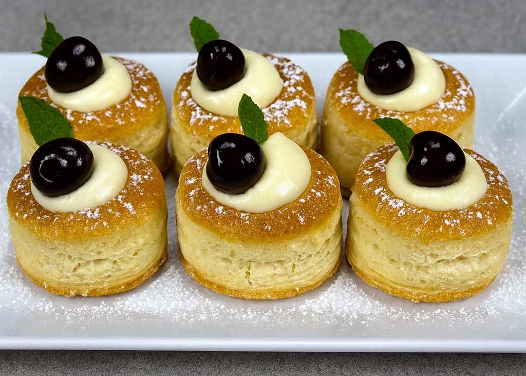 I dolcetti di sfoglia più facili e scenografici di sempre: li tagli, li cuoci e si gonfiano da soli… poi li riempi di crema ed voilà!