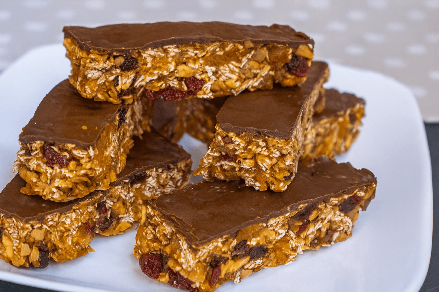 Barrette di avena e frutta