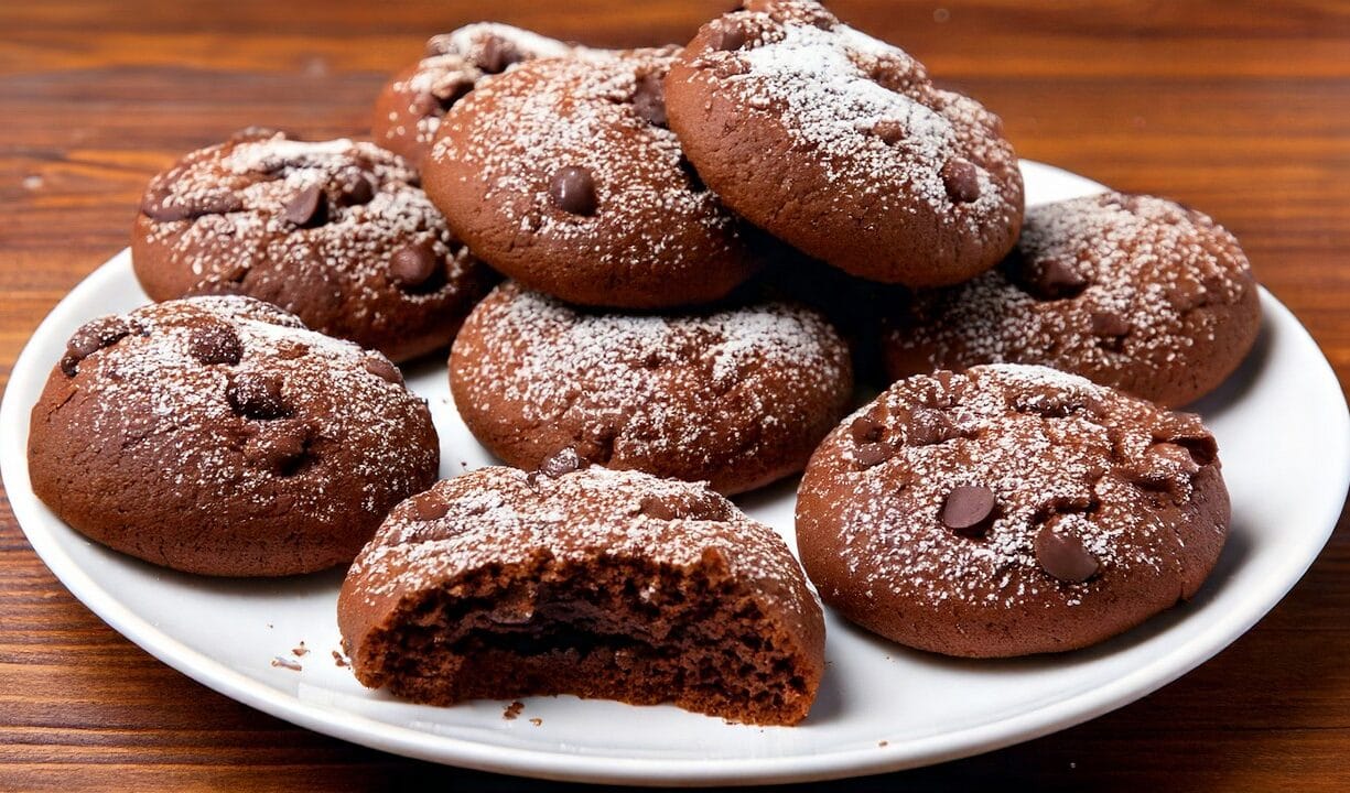 Biscotti di avena e cioccolato
