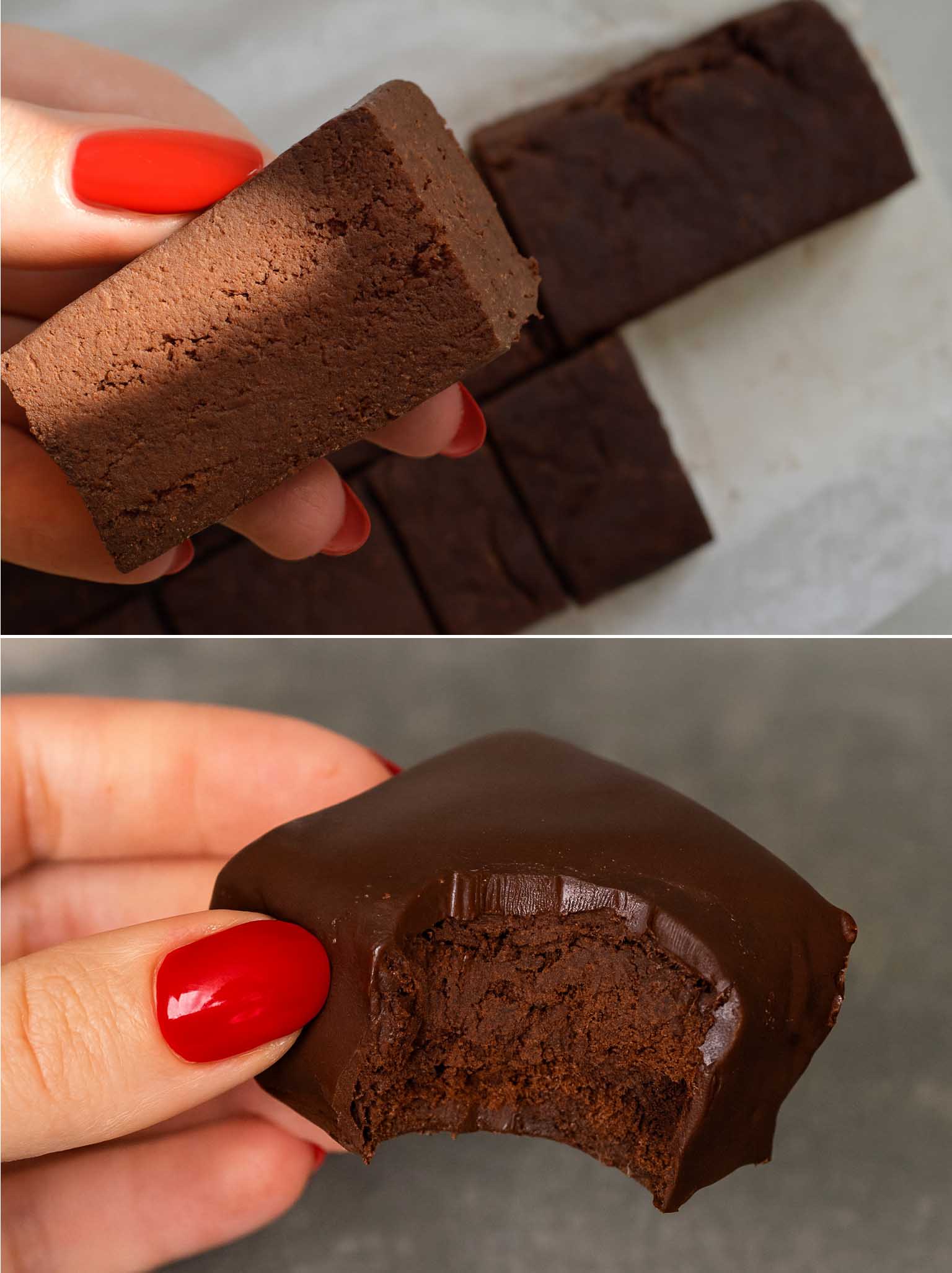 Dessert al cioccolato proteico