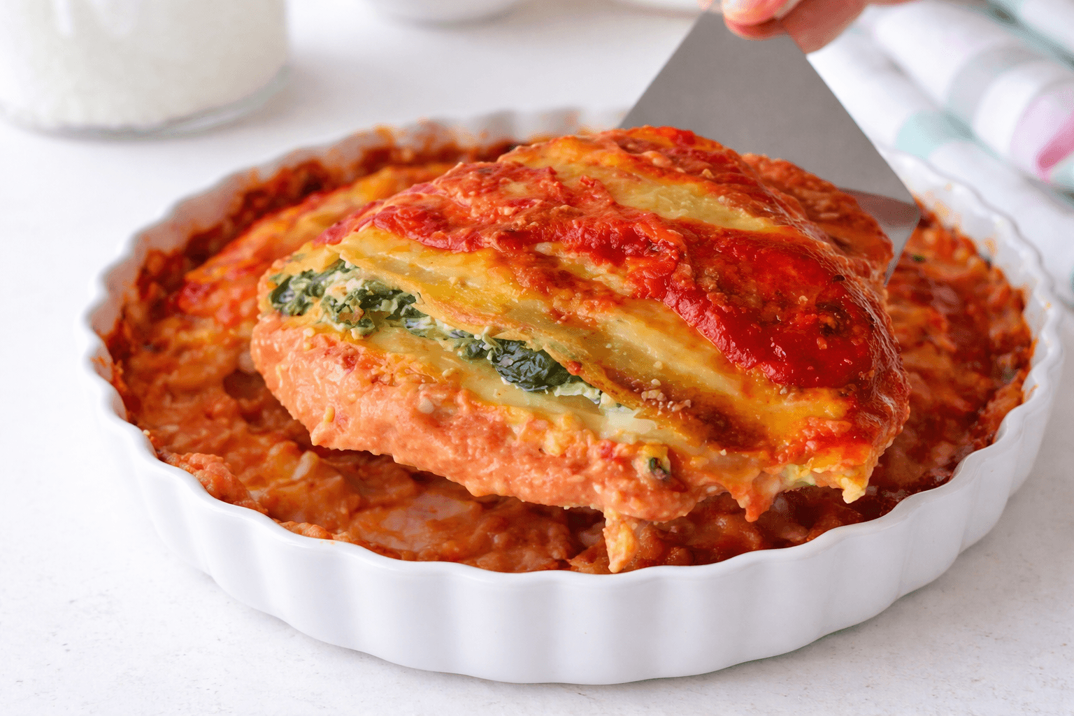 Crespelle ricotta e spinaci